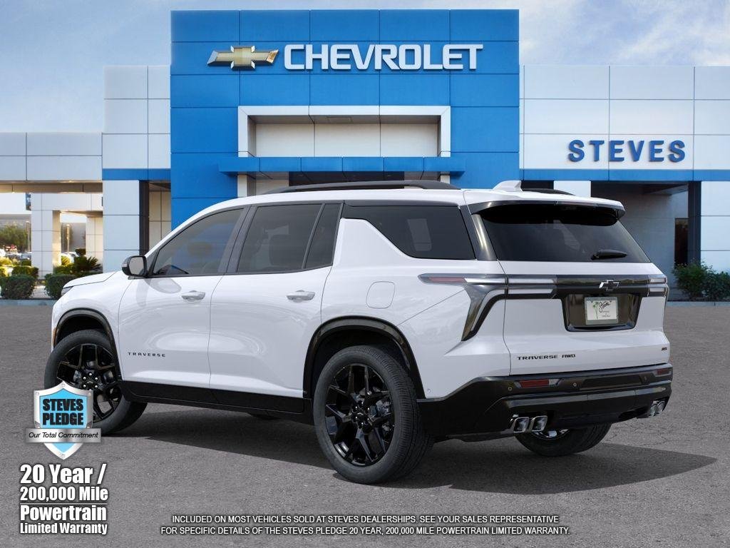 New 2026 Polar White Tricoat Chevrolet RS image 3