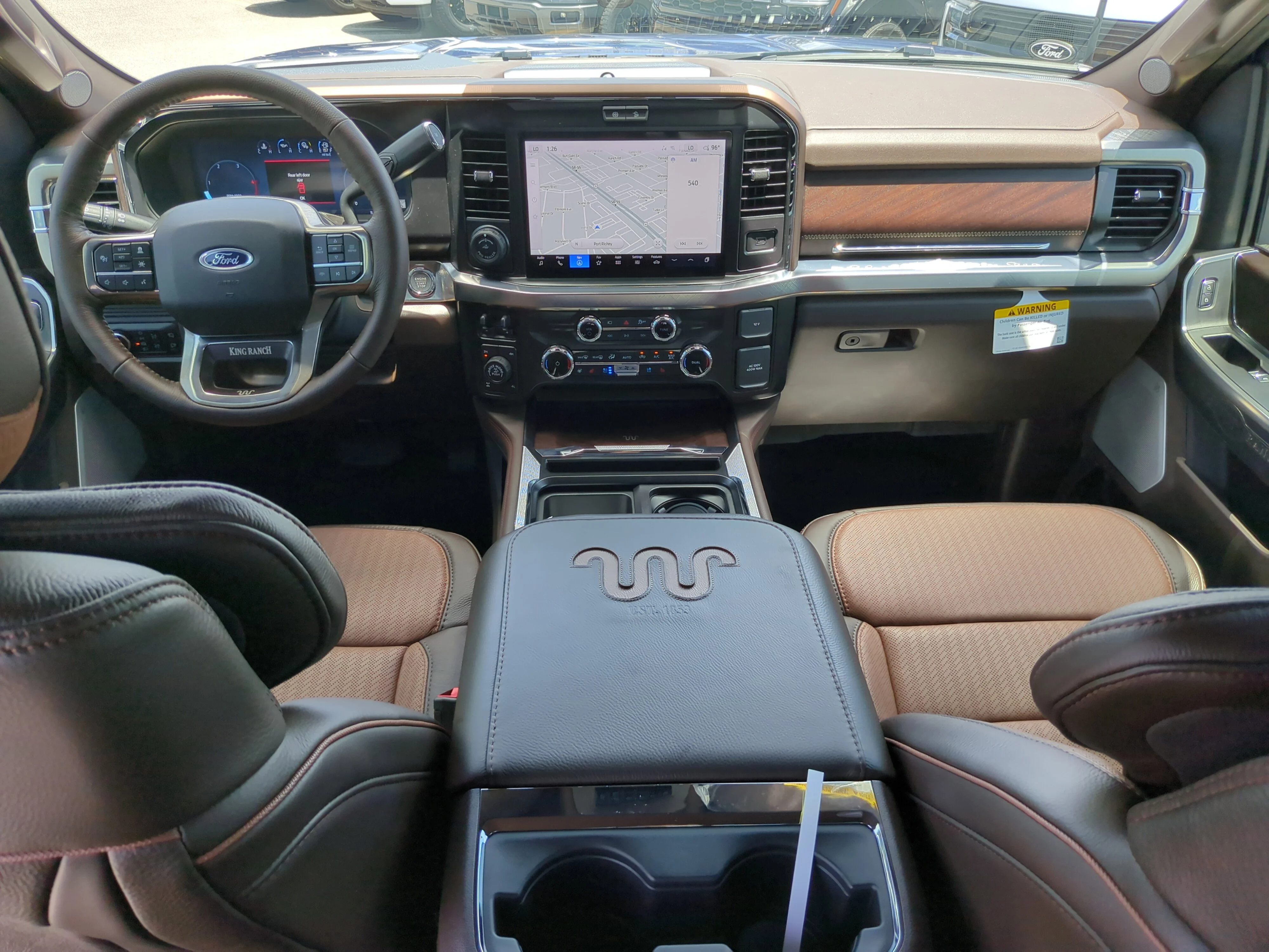 New 2026 Argon Blue Metallic Ford F-350® King Ranch® image 13