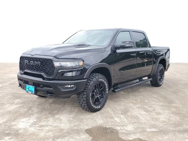 New 2026 Diamond Black Crystal Pearl-Coat Exterior Paint RAM Rebel image 2