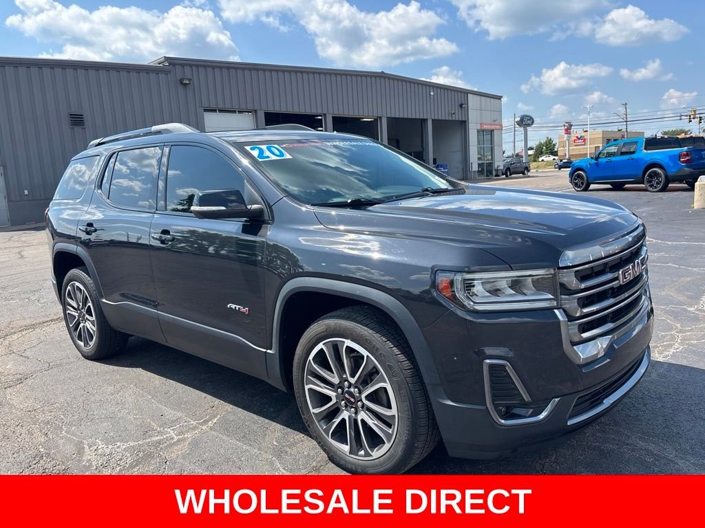 Used 2020 Carbon Black Metallic GMC AT4 image 7