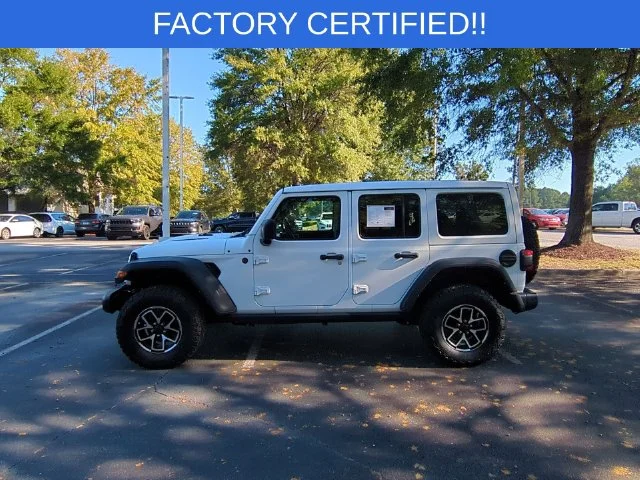 Used 2024 White Jeep Rubicon image 2