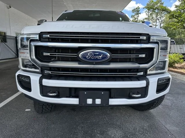 Used 2022 White Ford Platinum image 9