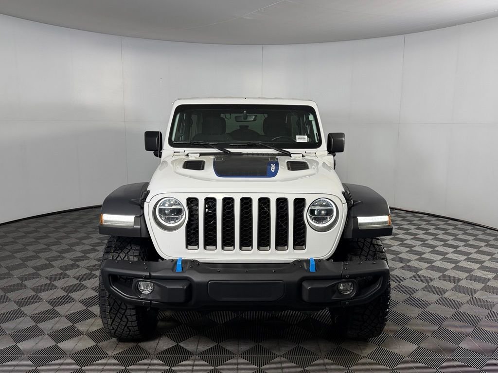 Certified Used 2022 White Jeep Unlimited Rubicon 4xe image 4