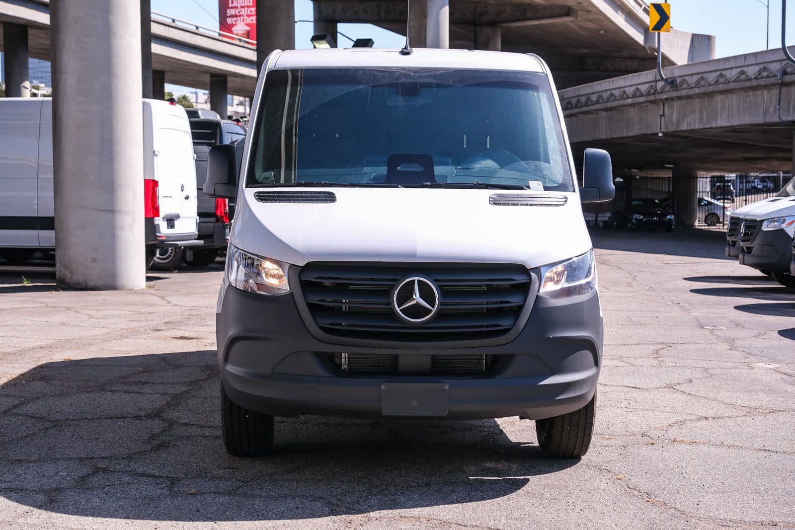New 2026 Arctic+White Mercedes-Benz Cargo 144 WB  RWD 2.0L 4-Cylinder image 2