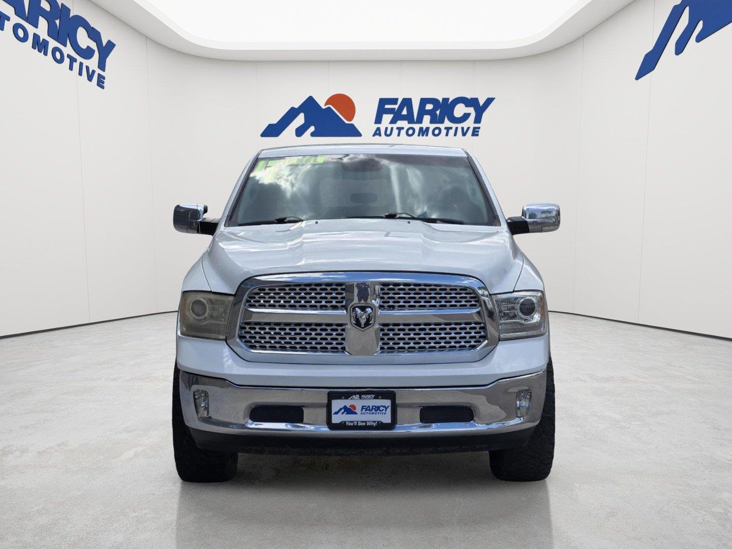 Used 2016 Bright White Clearcoat Ram Laramie image 2