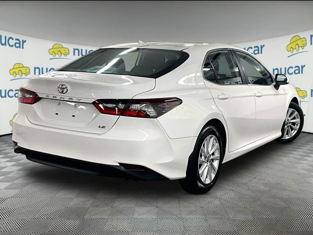 Used 2023 White Toyota LE image 6