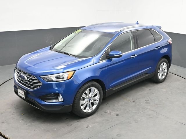 Used 2020 Blue Ford Titanium image 24
