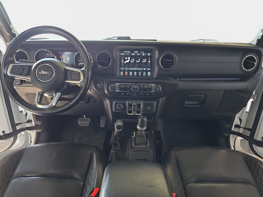 Used 2021 White Jeep Unlimited Sahara High Altitude image 10