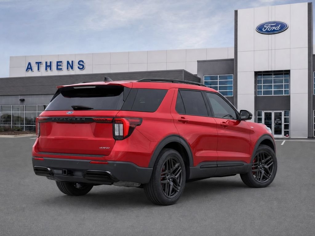 New 2026 Rapid Red Metallic Tinted Clearcoat Ford ST-Line image 3