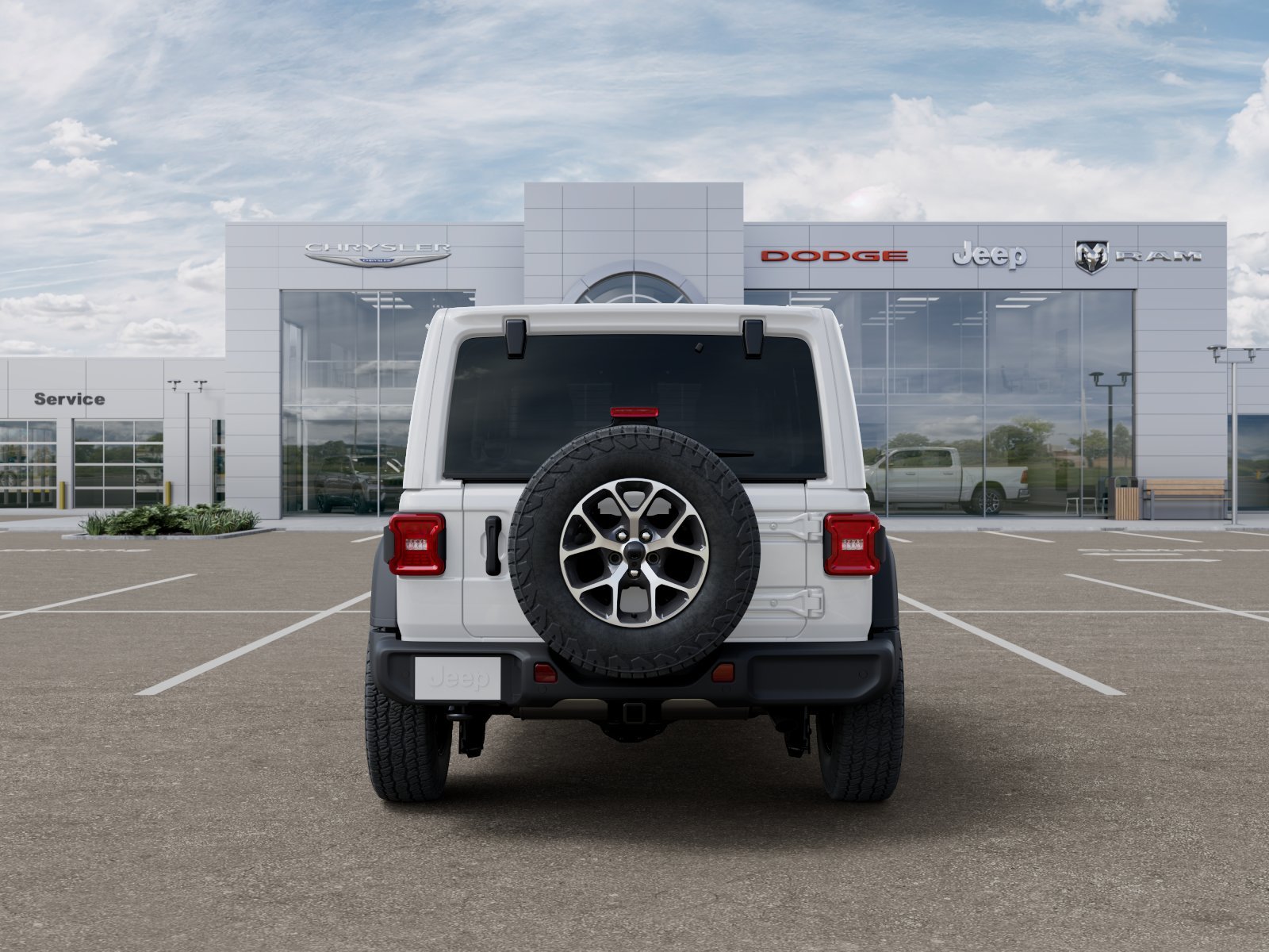 New 2026 Bright White Clearcoat Jeep Sport S image 33