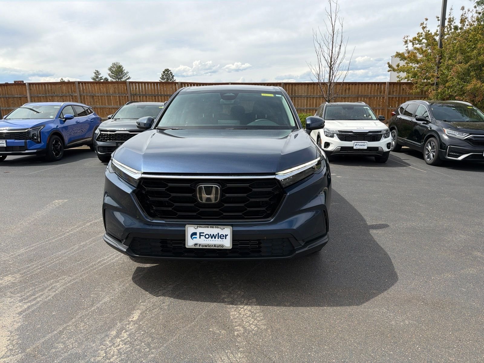 Used 2025 Blue Honda EX image 2