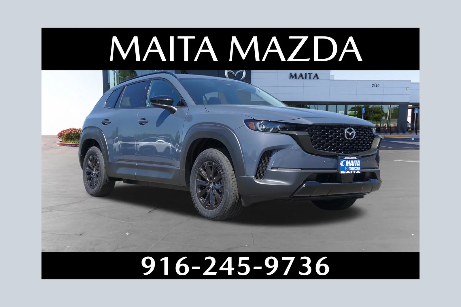 New 2026 Polymetal Gray Metallic Mazda Premium image 1