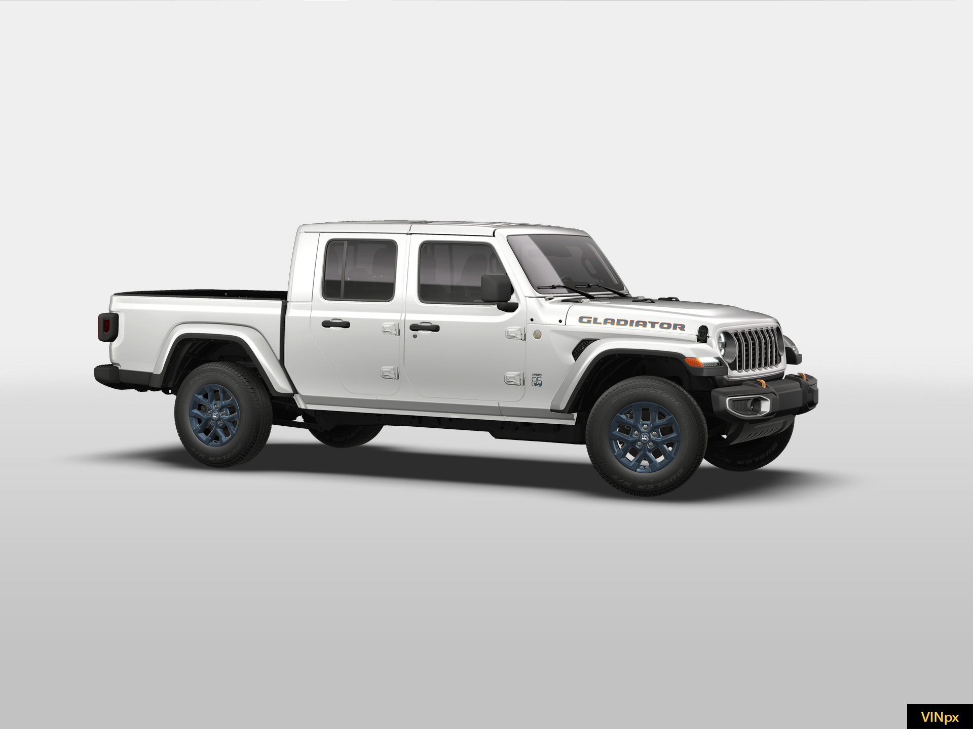 New 2026 Bright White Clear-Coat Exterior Paint Jeep 85th Anniversary Edition image 10