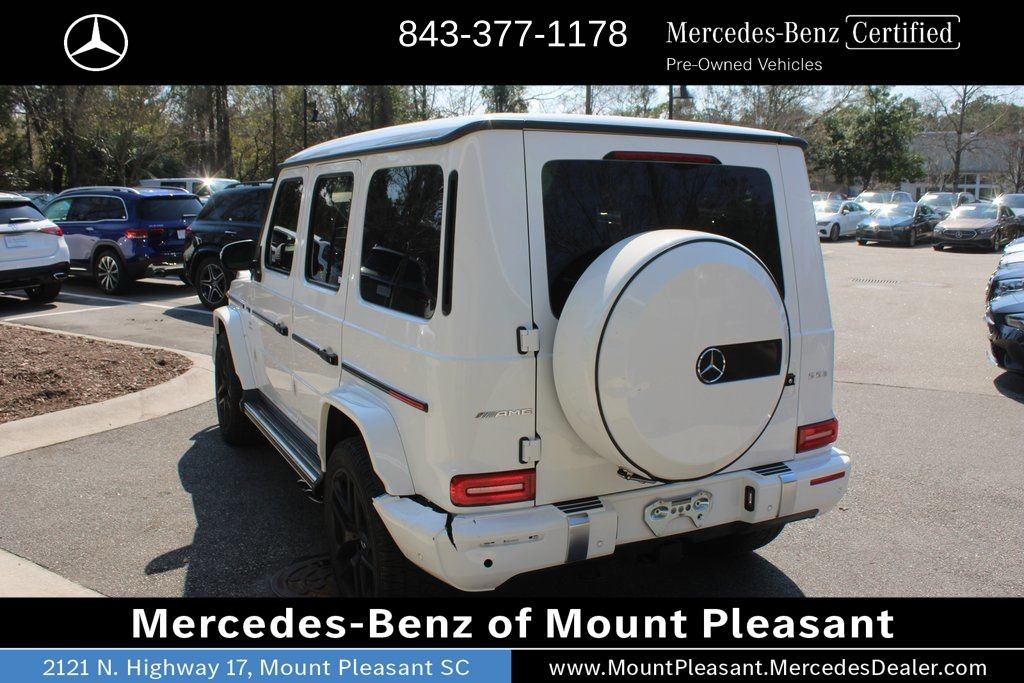 Certified Used 2022 White Mercedes-AMG G 63 AMG® image 9