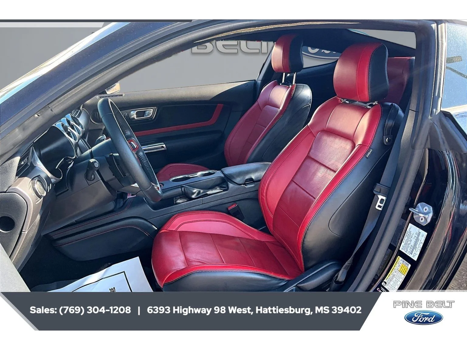 Used 2021 Antimatter Blue Metallic Ford EcoBoost Premium image 18