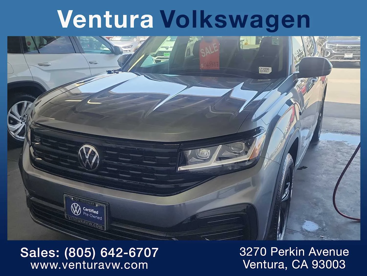 2023 Volkswagen Atlas 3.6L SEL R-Line Black 4MOTION's photo