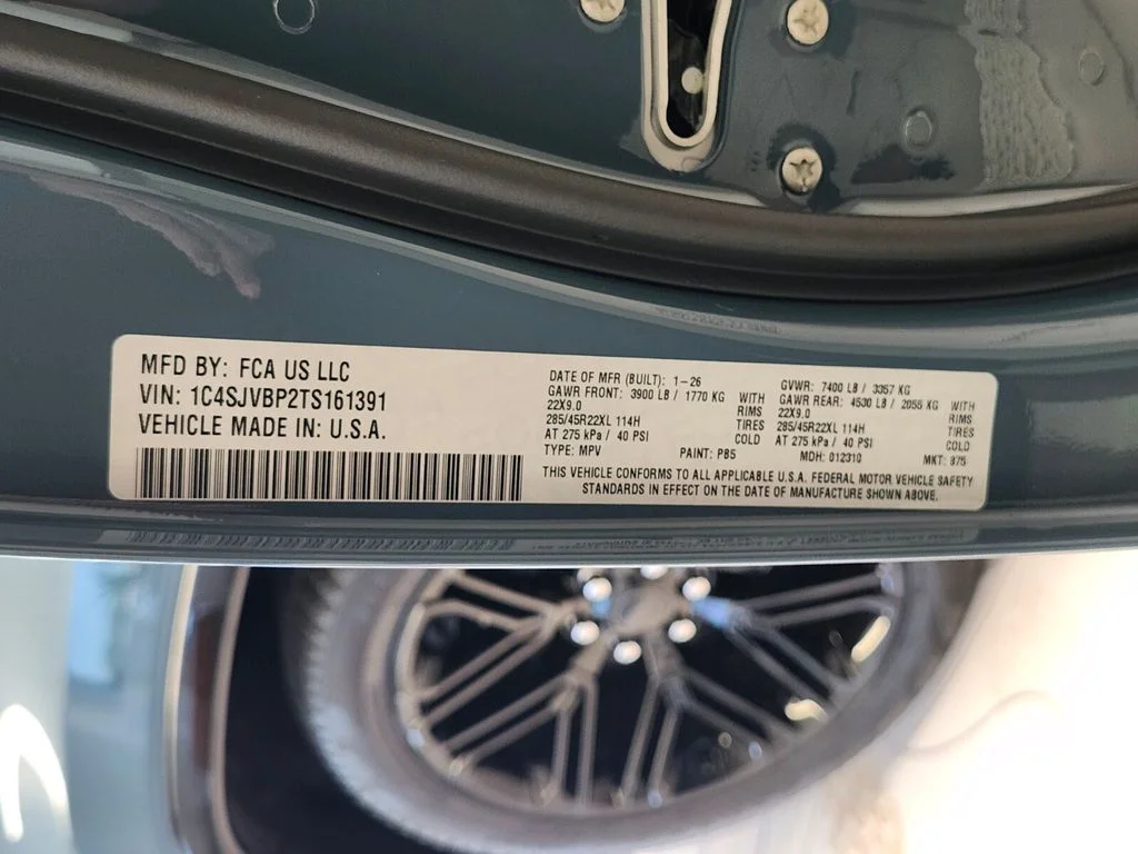 New 2026 Steel Blue Jeep Limited Reserve image 26