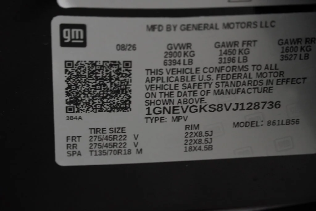New 2027 Mosaic Black Metallic Chevrolet LT image 43