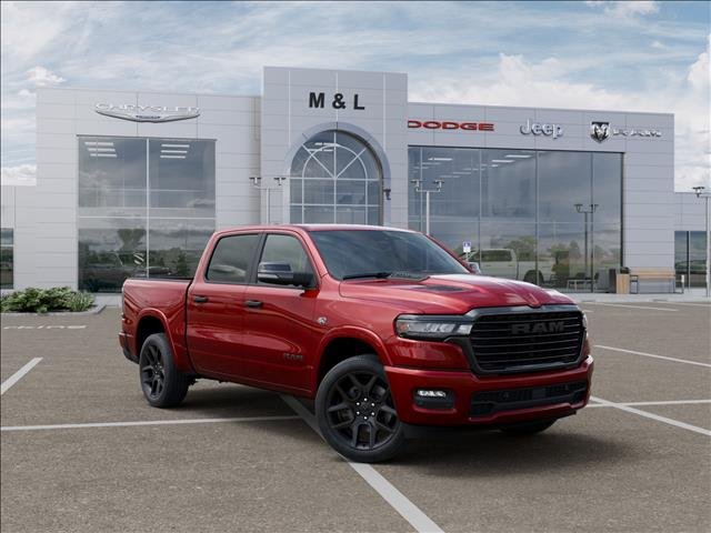 New 2026 Molten Red Pearl-Coat Exterior Paint RAM Laramie image 1