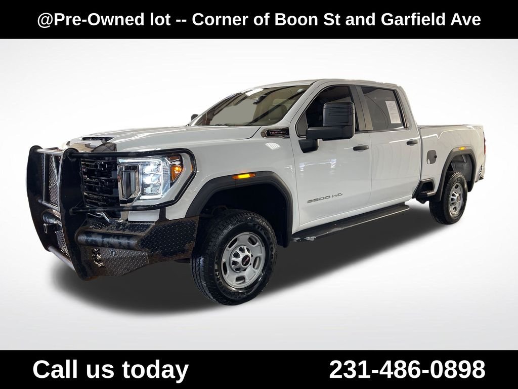 Used 2020 White GMC Base image 1