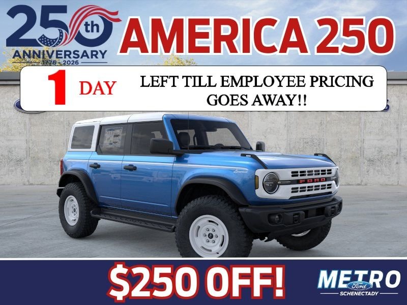 New 2026 Velocity Blue Metallic Ford Heritage Edition image 1