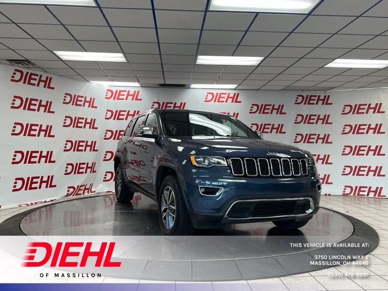 Used 2020 Blue Jeep Limited image 1