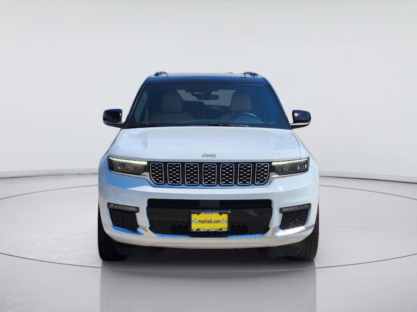 Used 2025 Bright White Clearcoat Jeep Summit Reserve image 2
