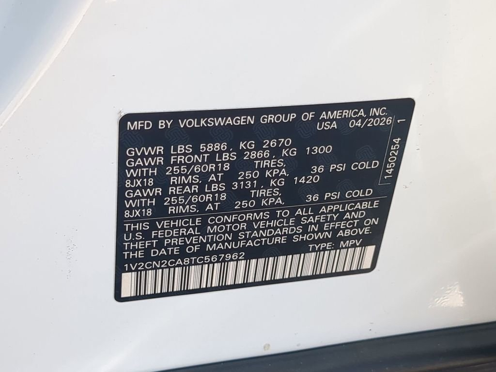 New 2026 White/off-white Volkswagen Peak Edition image 35
