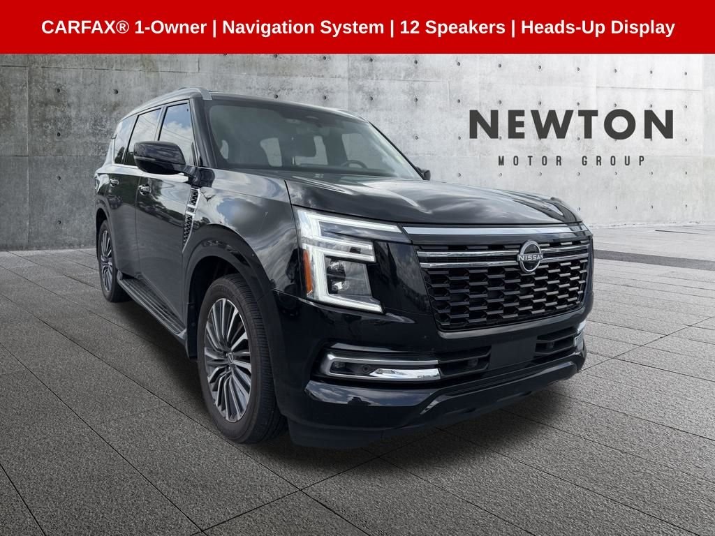 Used 2025 Black Nissan Platinum Reserve image 1