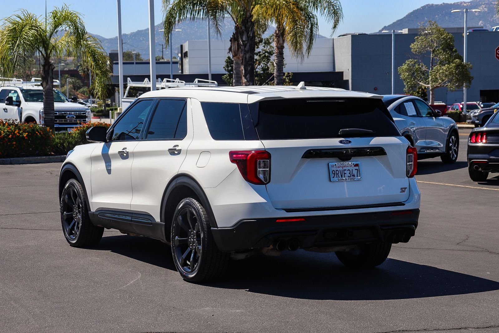 Certified Used 2022 White Metallic Ford ST image 6