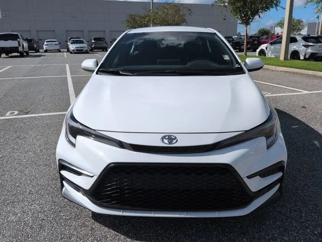 Certified Used 2025 White Toyota SE image 9