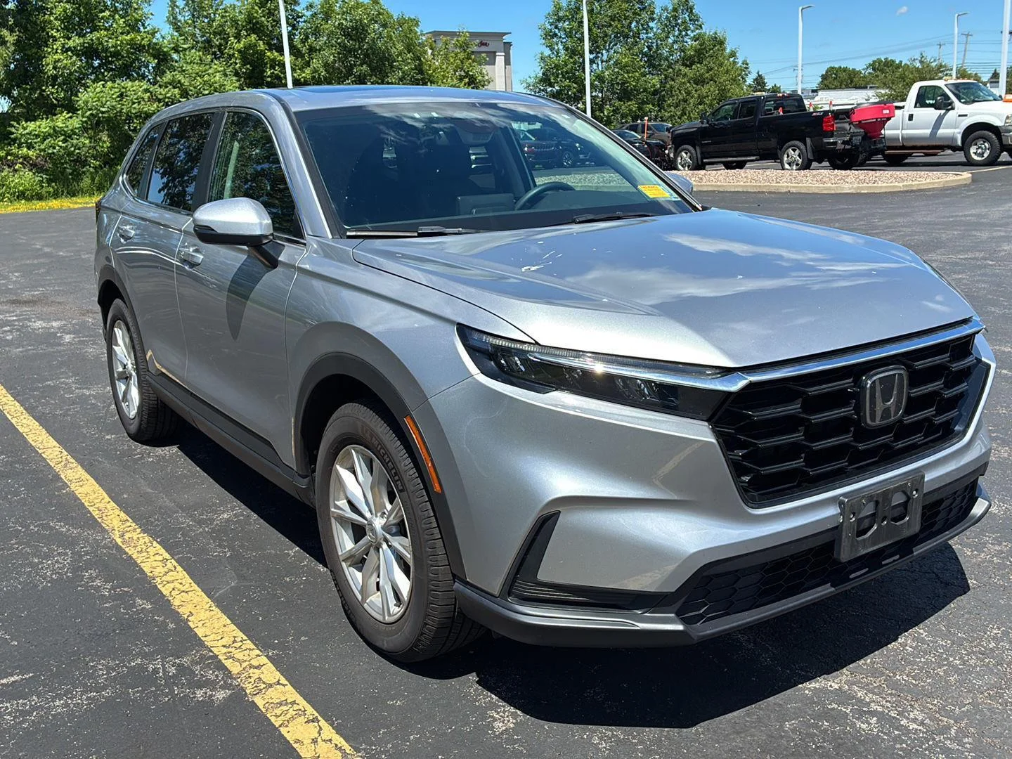 Used 2024 Lunar Silver Metallic Honda EX image 15