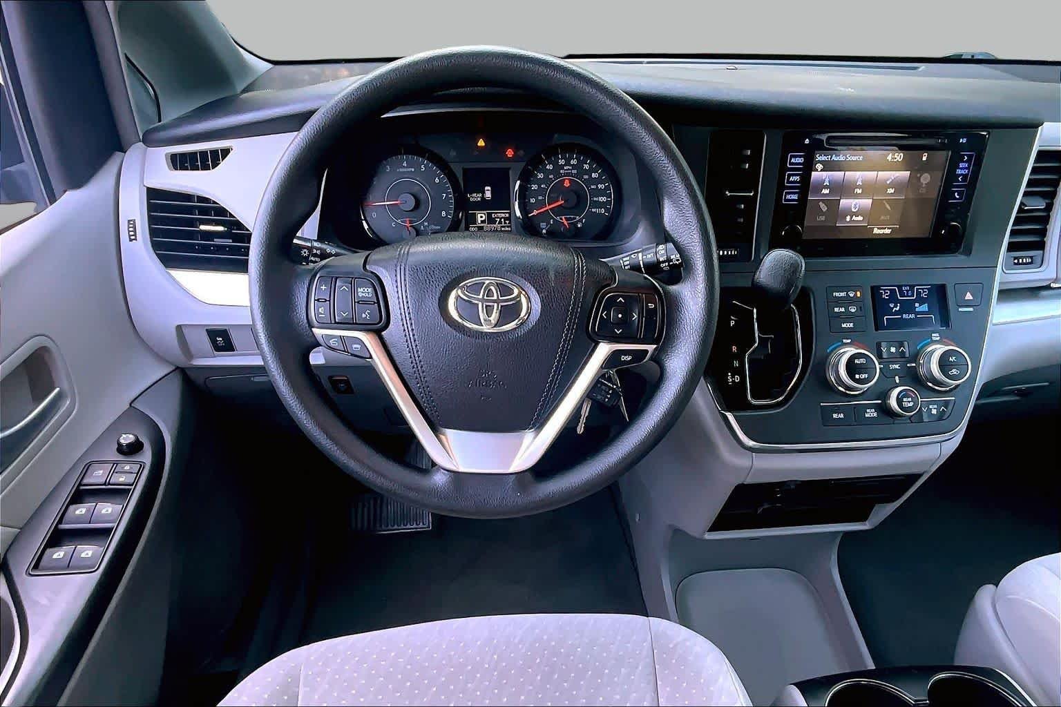 Used 2017 Shoreline Blue Pearl Toyota LE image 6