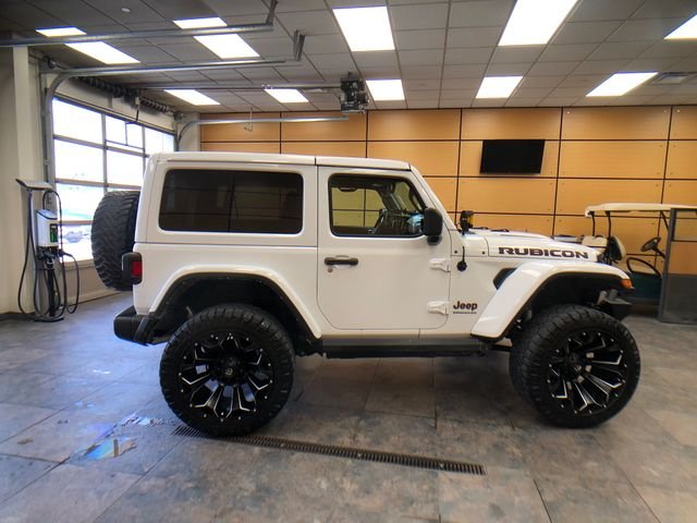 Certified Used 2022 Bright White Clearcoat Jeep Rubicon image 8
