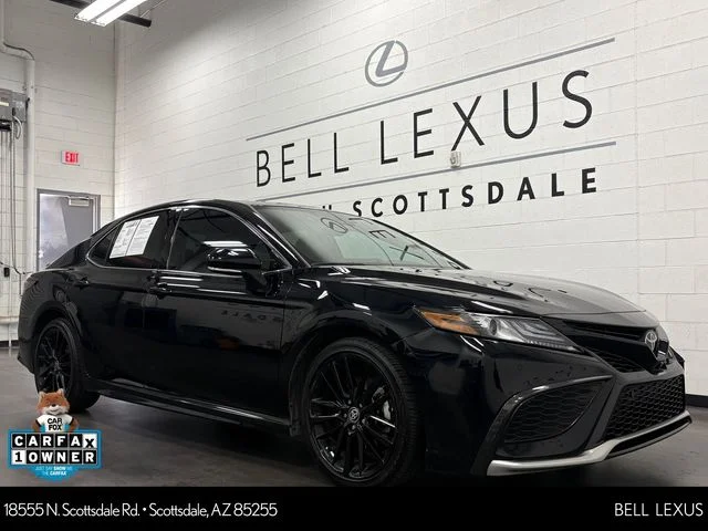 Used 2023 Black Toyota XSE V6 image 1