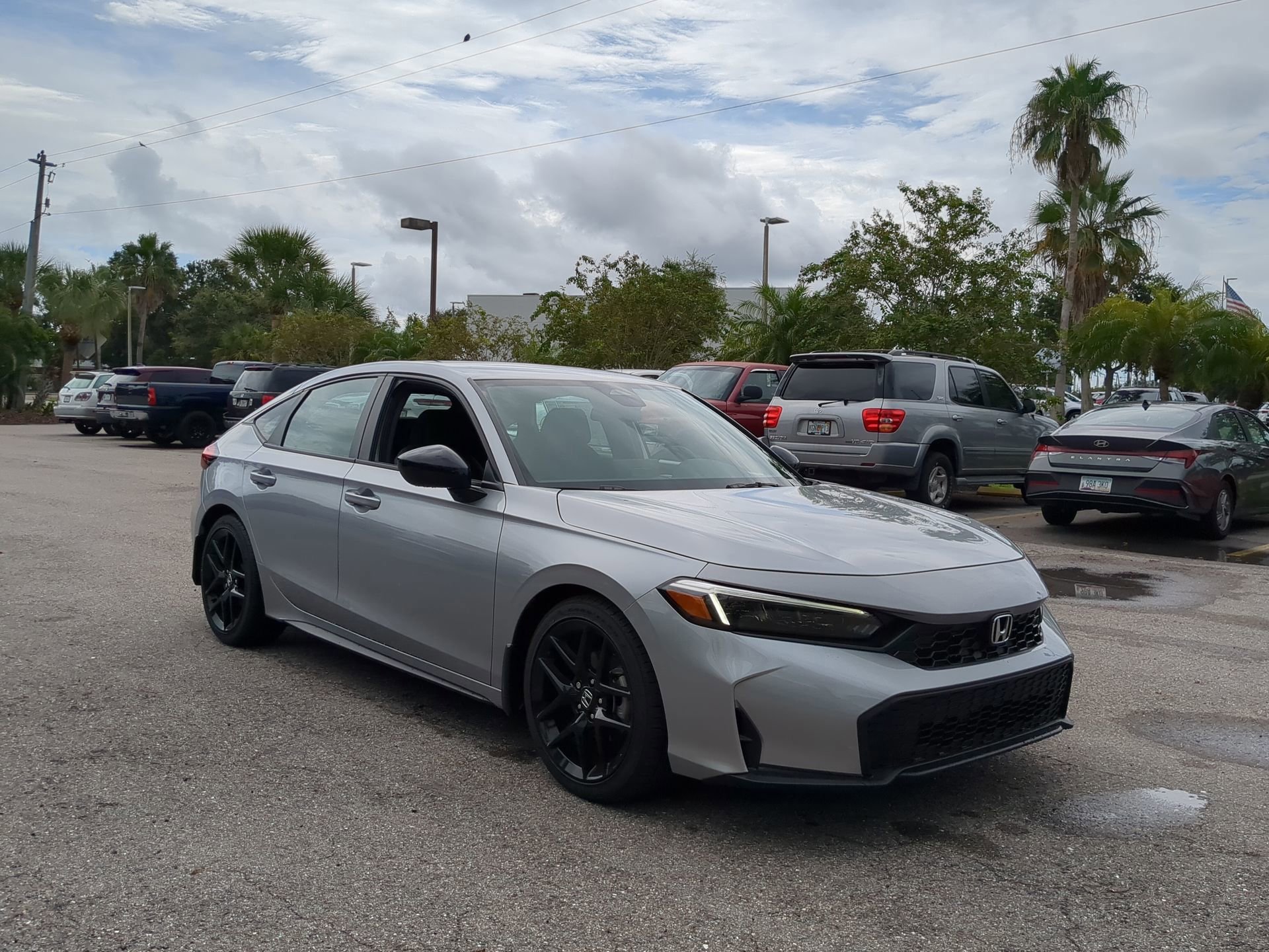 New 2026 Solar Silver Metallic Honda Sport image 2