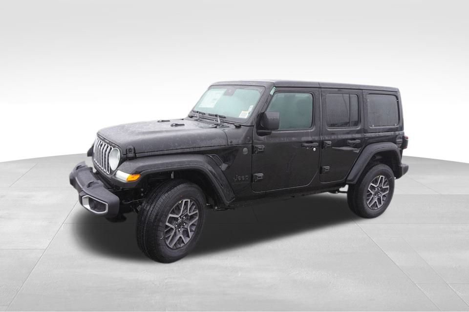 New 2025 Black Clear-Coat Exterior Paint Jeep Sahara image 7