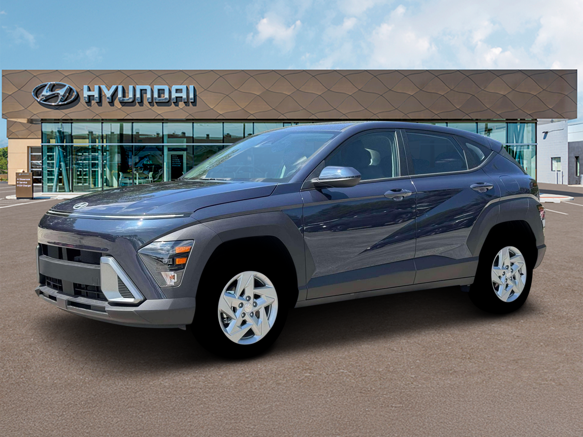 New 2026 Blue Hyundai SE AWD image 2