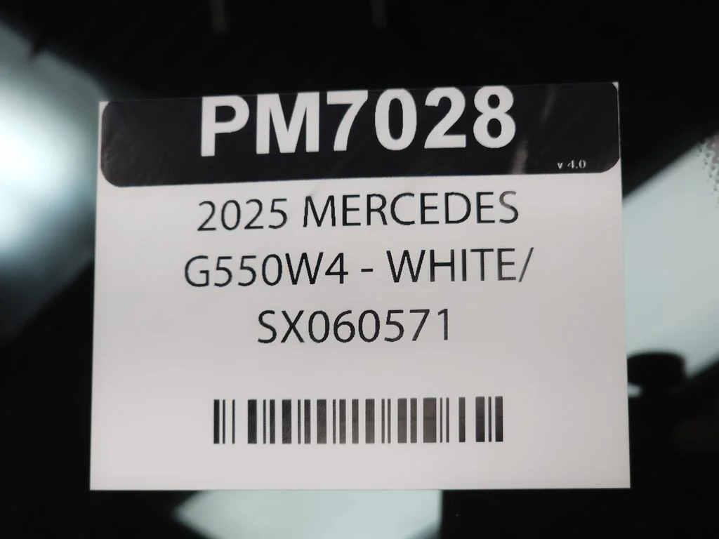 Certified Used 2025 Moonlight White Metallic Mercedes-Benz G 550 image 38