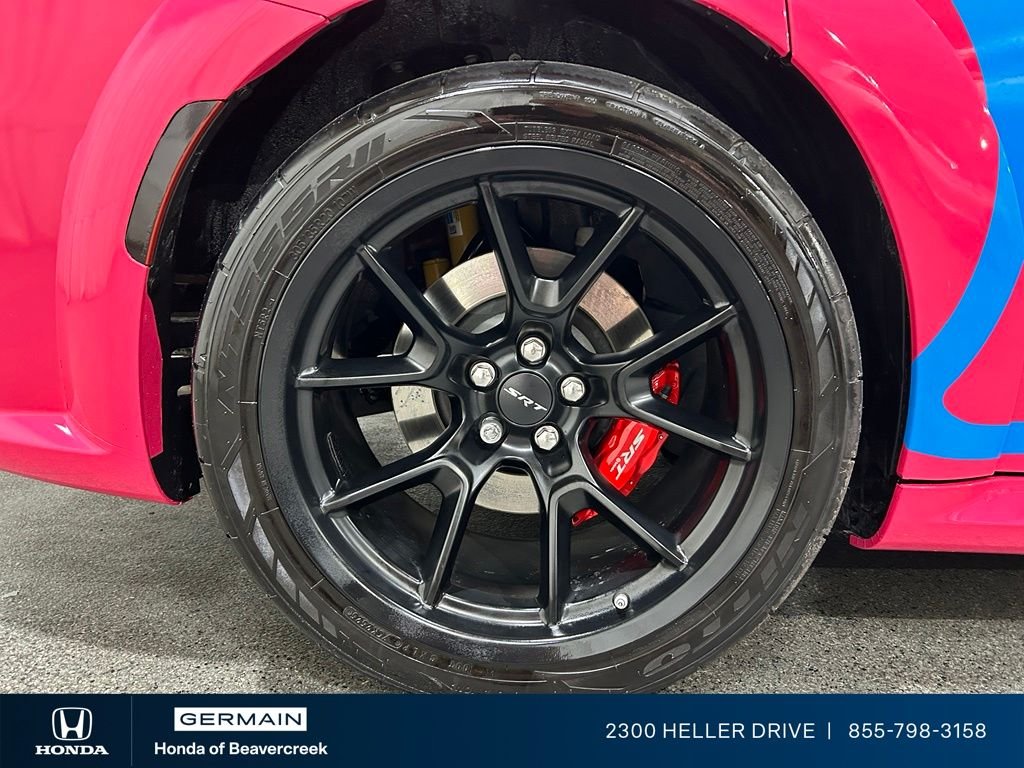 Used 2022 Pink Wrap w/ Blue accent (Octane Red Pearlcoat) Dodge SRT Hellcat Redeye Widebody image 10