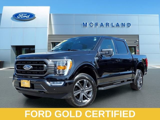 Certified Used 2023 Black Ford XLT image 1