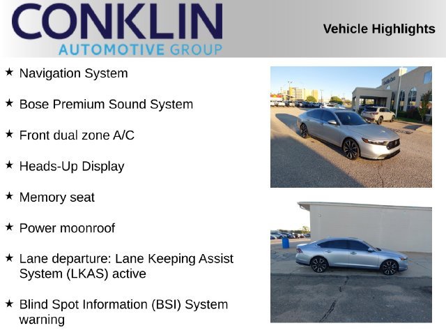 Used 2025 Solar Silver Metallic Honda Touring image 2
