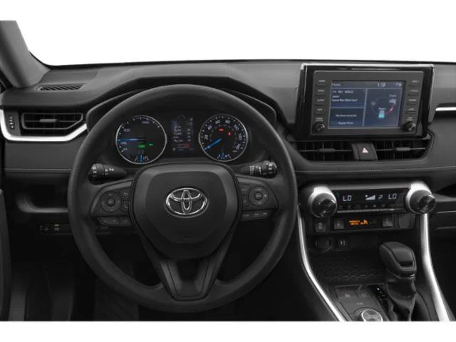 Used 2021 Blue Flame Toyota Hybrid XLE image 9