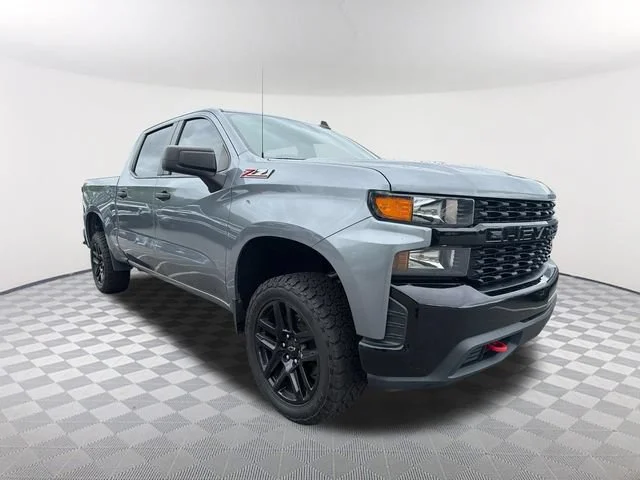 Used 2021 SATIN STEEL METALLIC Chevrolet Custom Trail Boss image 3