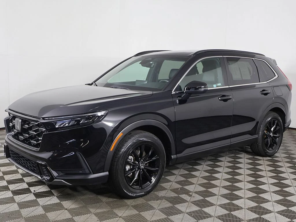 Certified Used 2024 Crystal Black Pearl Honda Sport-L image 8