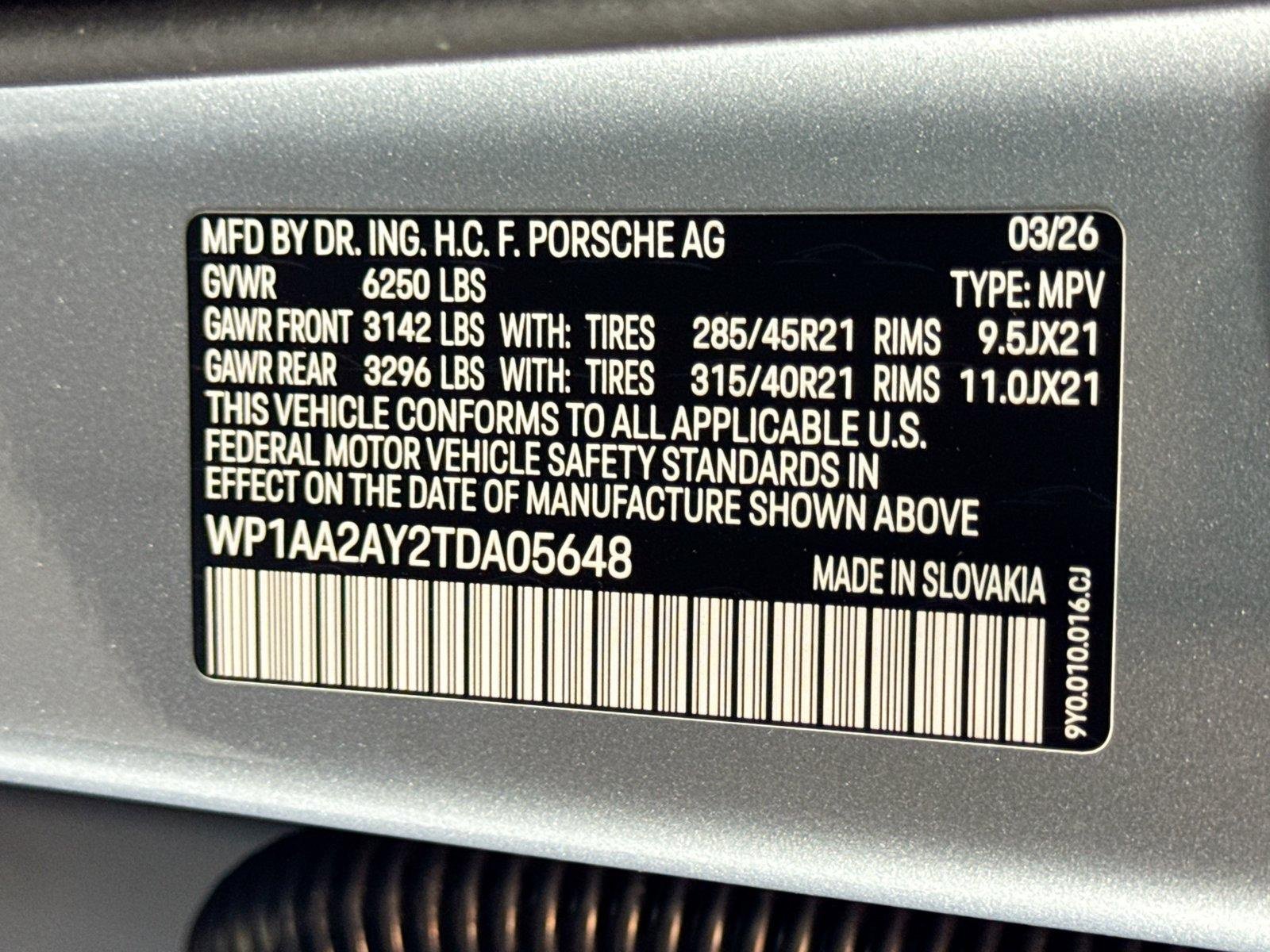 Used 2026 Dolomite Silver Metallic Porsche  image 27