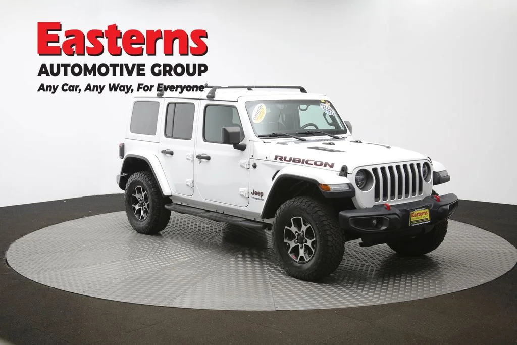 Used 2020 White Jeep Unlimited Rubicon image 51