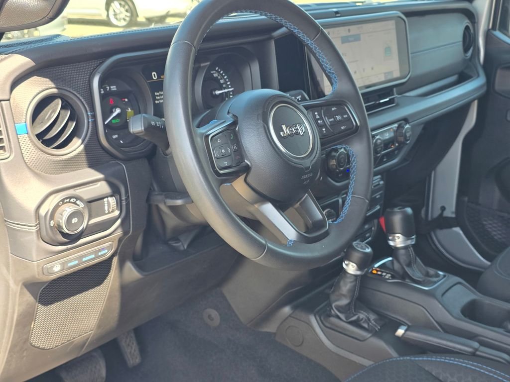 Used 2024 Silver Jeep Rubicon 4xe image 12