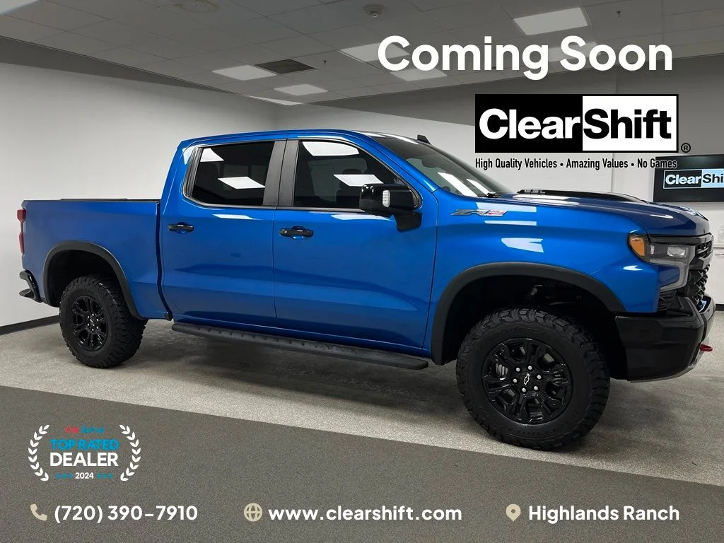 Used 2022 Blue Chevrolet ZR2 image 1