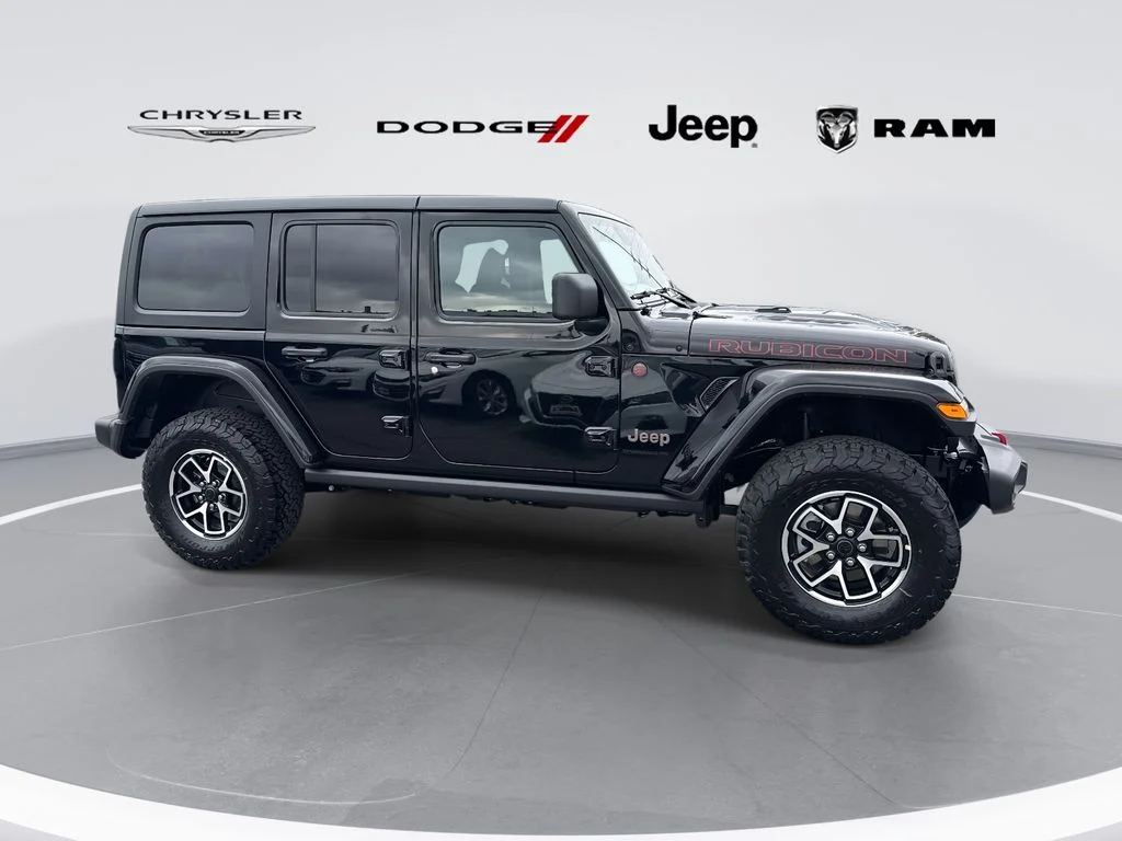 New 2025 Black Jeep Rubicon image 2